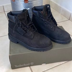 TIMBERLAND PREMIUM 6 IN WATERPROOF BOOT BLACK NUBUCK